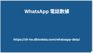 WhatsApp 電話數據