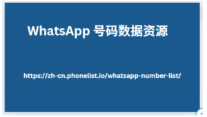 WhatsApp 号码数据资源